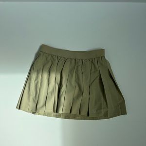 Varsity Tennis Skirt California Sand Size: S
